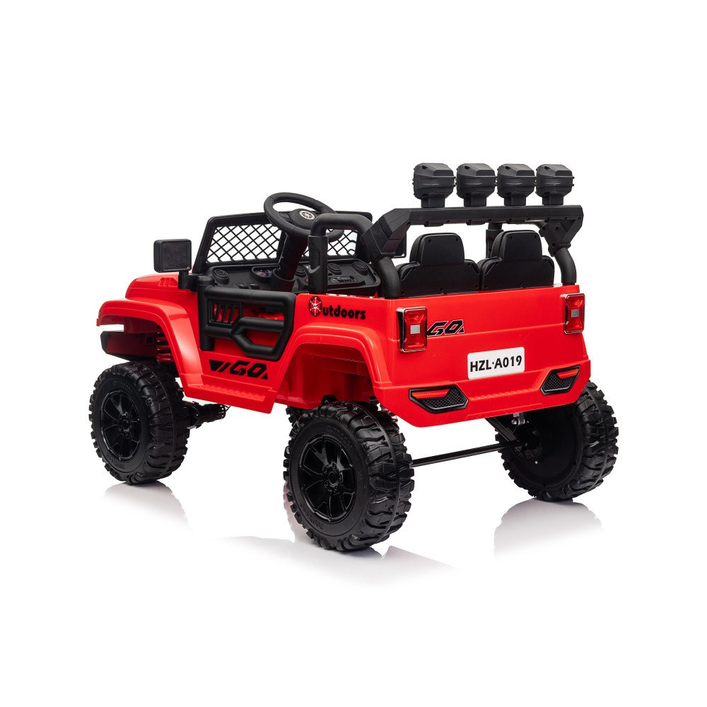 24V7Ah 2 Seater Ride on car 550 model motor: 4WD × 75W 4-EVA Wheel Ride on Toys