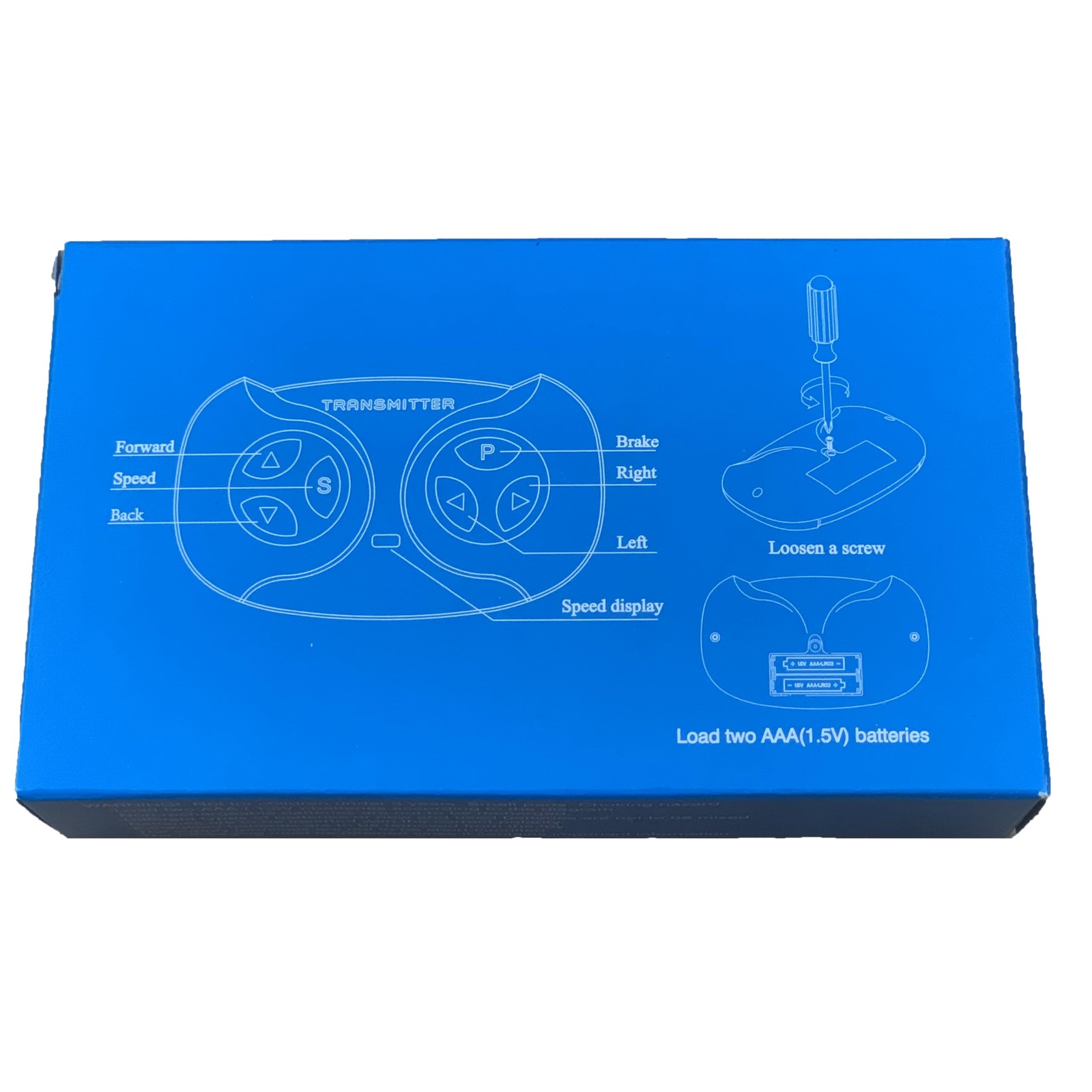 JR1625RX-12V 2.4G Remote Control and Receiver, for Kids Ride On Toys, 12V Con…
