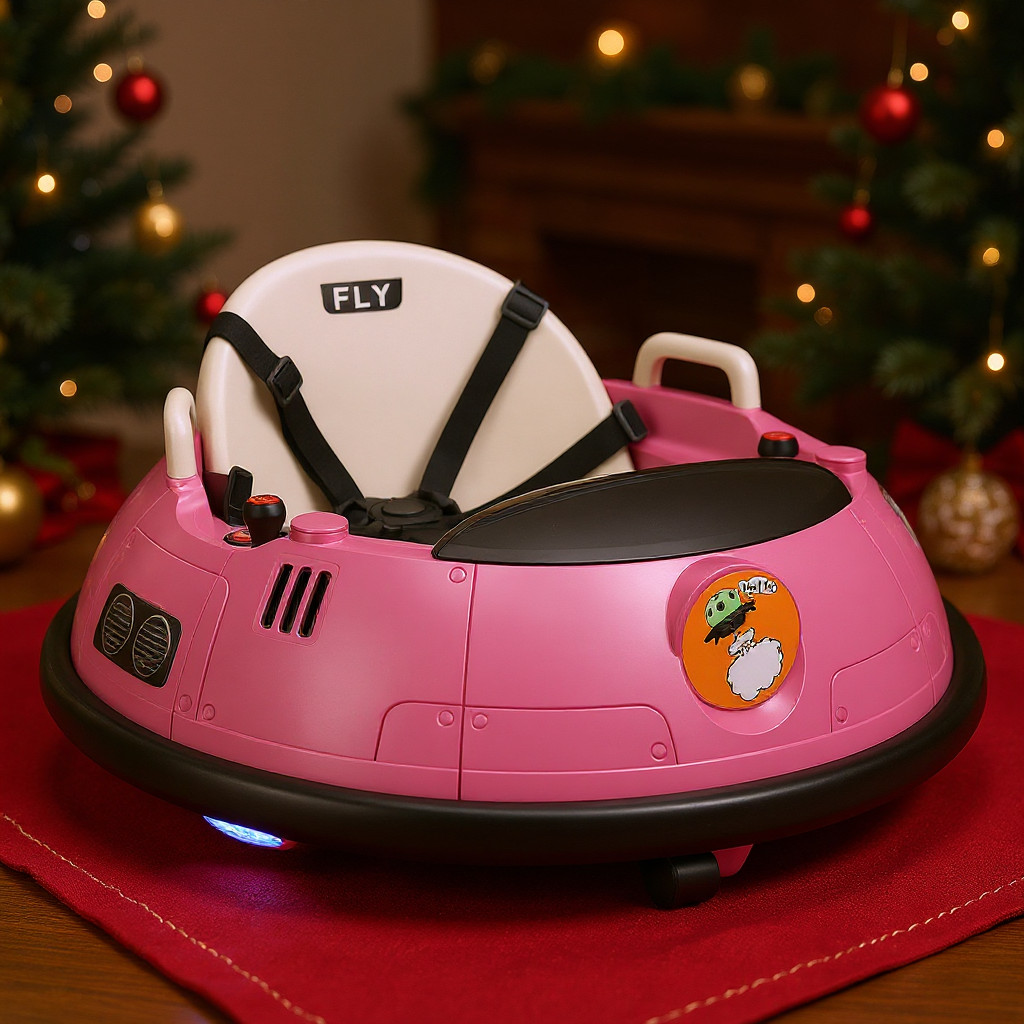 Toddler Bumper Car Electric Bumper Car for Kids w/Remote Control Bumping Gift🔥