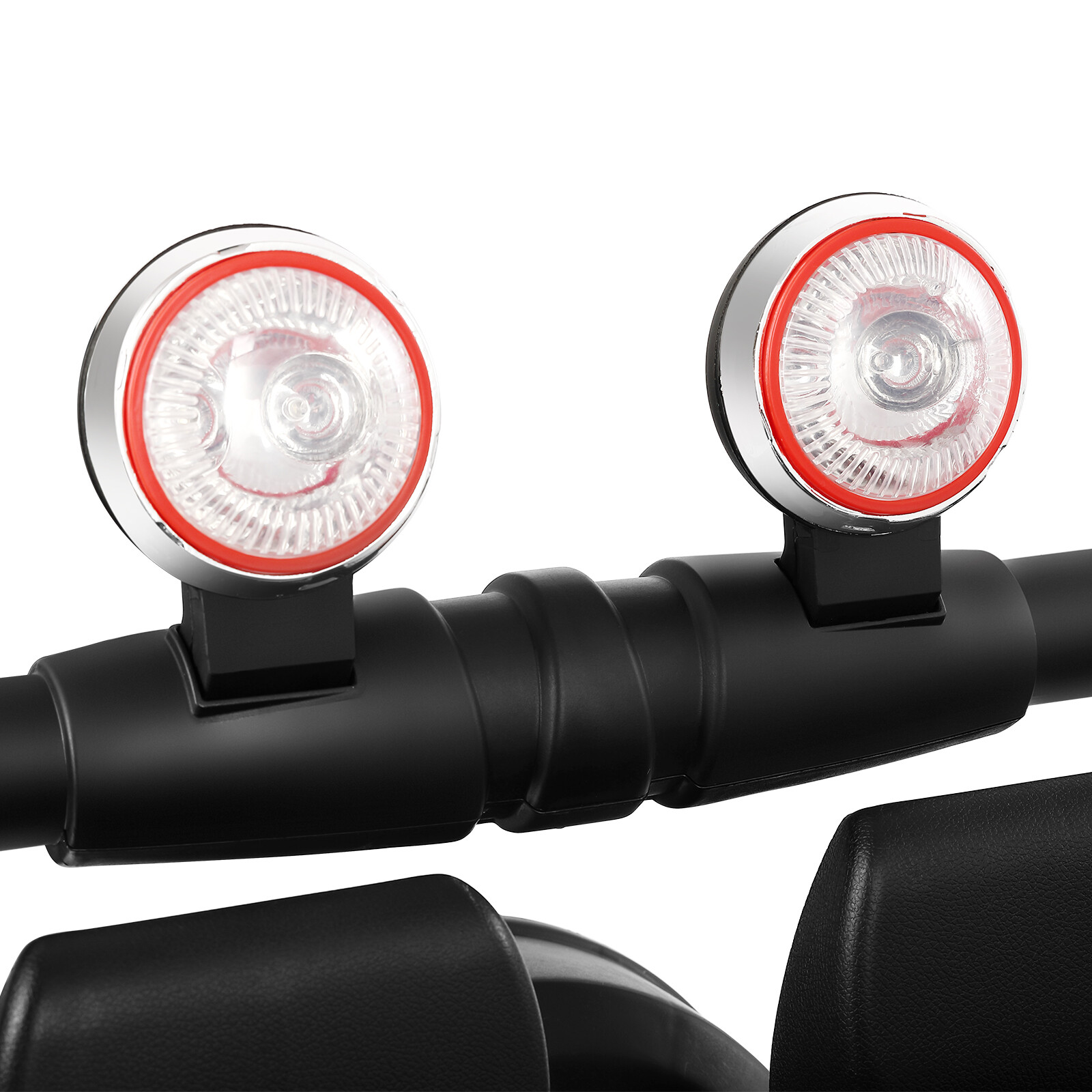 12V Battery Black Kids Ride on Truck Car Toys Black w/ MP3, LED Light, RC, Cover