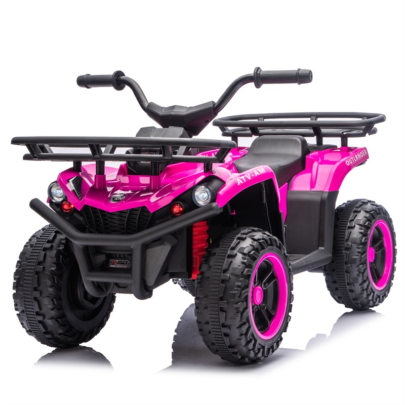 24V 80W*2 Electronic Kids Ride On Toy ATV w/Off-Road Vehicle for Kids Aged 3-5