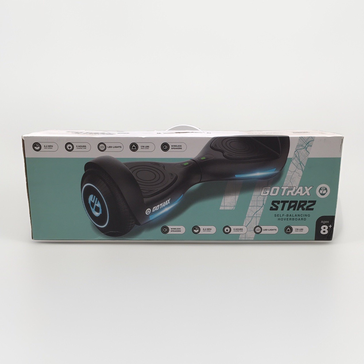 Gotrax Edge Hoverboard for Kids Adults in Black and Blue