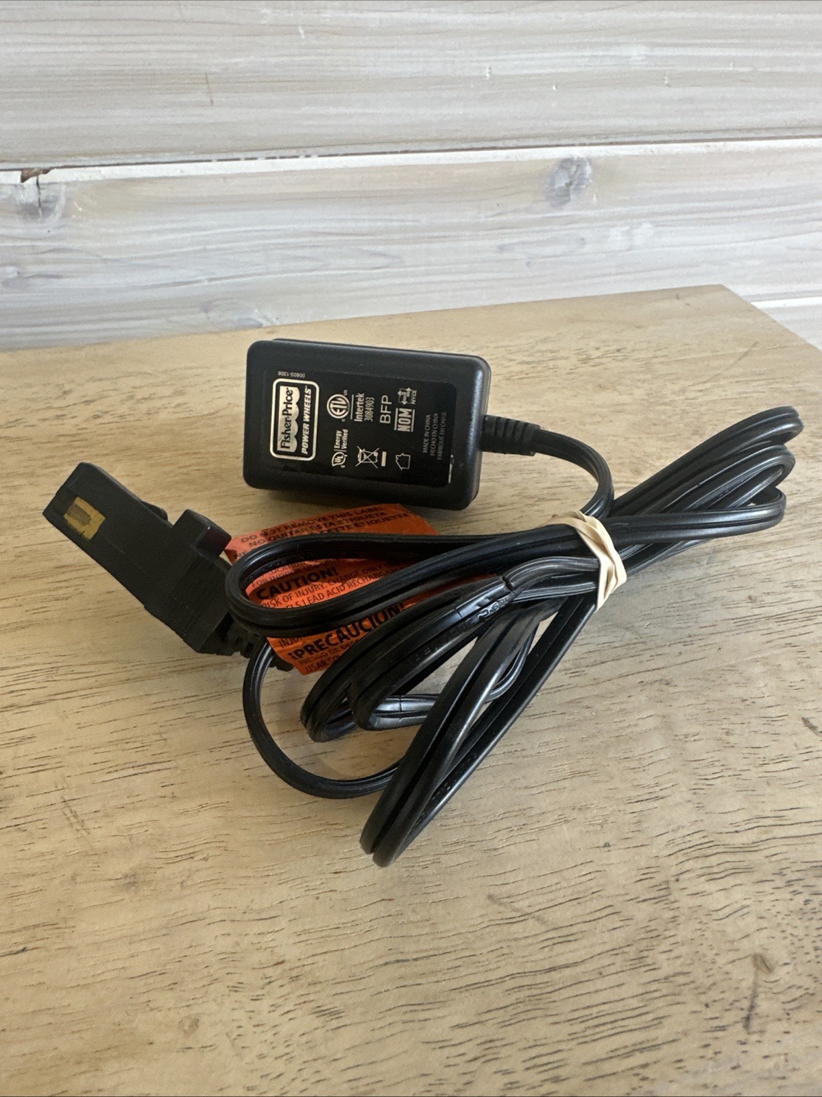 Genuine OEM Fisher Price Power Wheels 00803-1295 Class 2 12V Battery Charger
