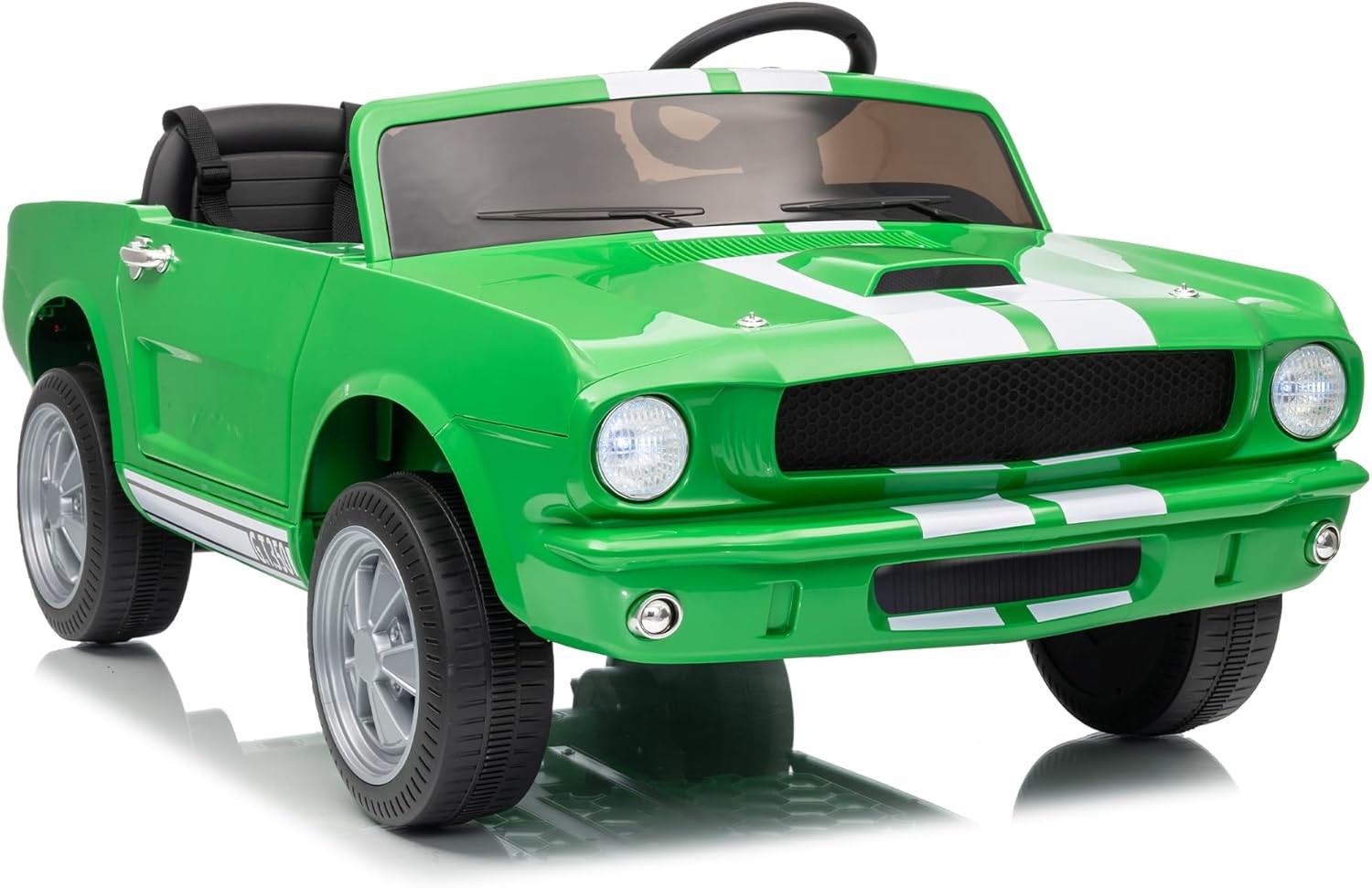 Kids Electric 24/12V Wheeler Car Ride on Toy Licensed Shelby GT350 w/ Remote Toy