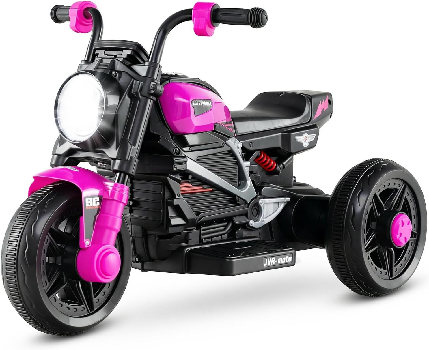 6V Kids Motorcycle with Forward & Reverse Switch, Headlight, Horn, Music, Story,