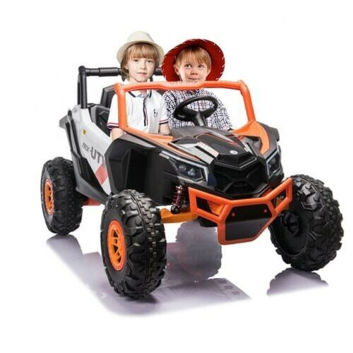 MX-UTV Buggy 2 Seat MP4 24V Drive Kids Battery Powered Electric Car w/Remote