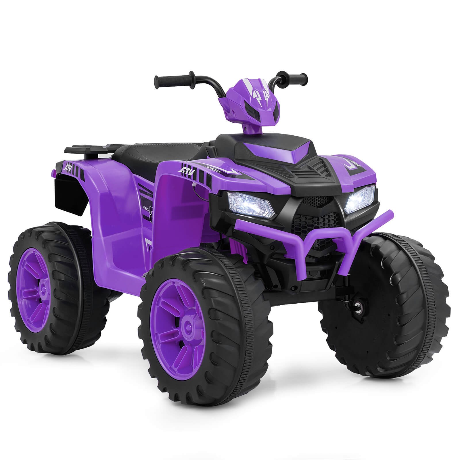 24V Kids Ride-On Electric ATV 4-Wheeler Quad Car with Wireless Connection