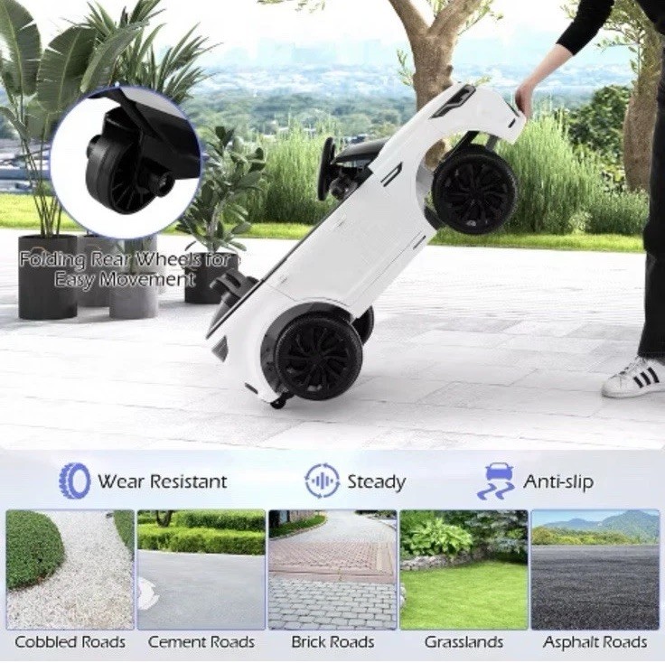 Kids 12V Ride On Car Licensed Land Rover Electric Vehicle w/ Remote Control