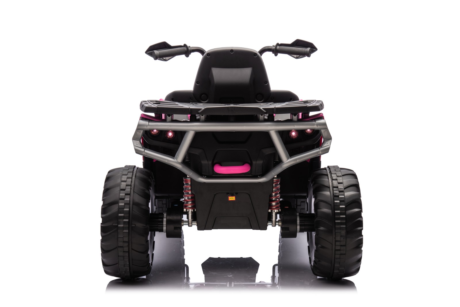 Kids ATV 4 Wheeler 24V Electric ATV Ride On Toy W/ 2-Seater 6 Mph Max Speed-Pink