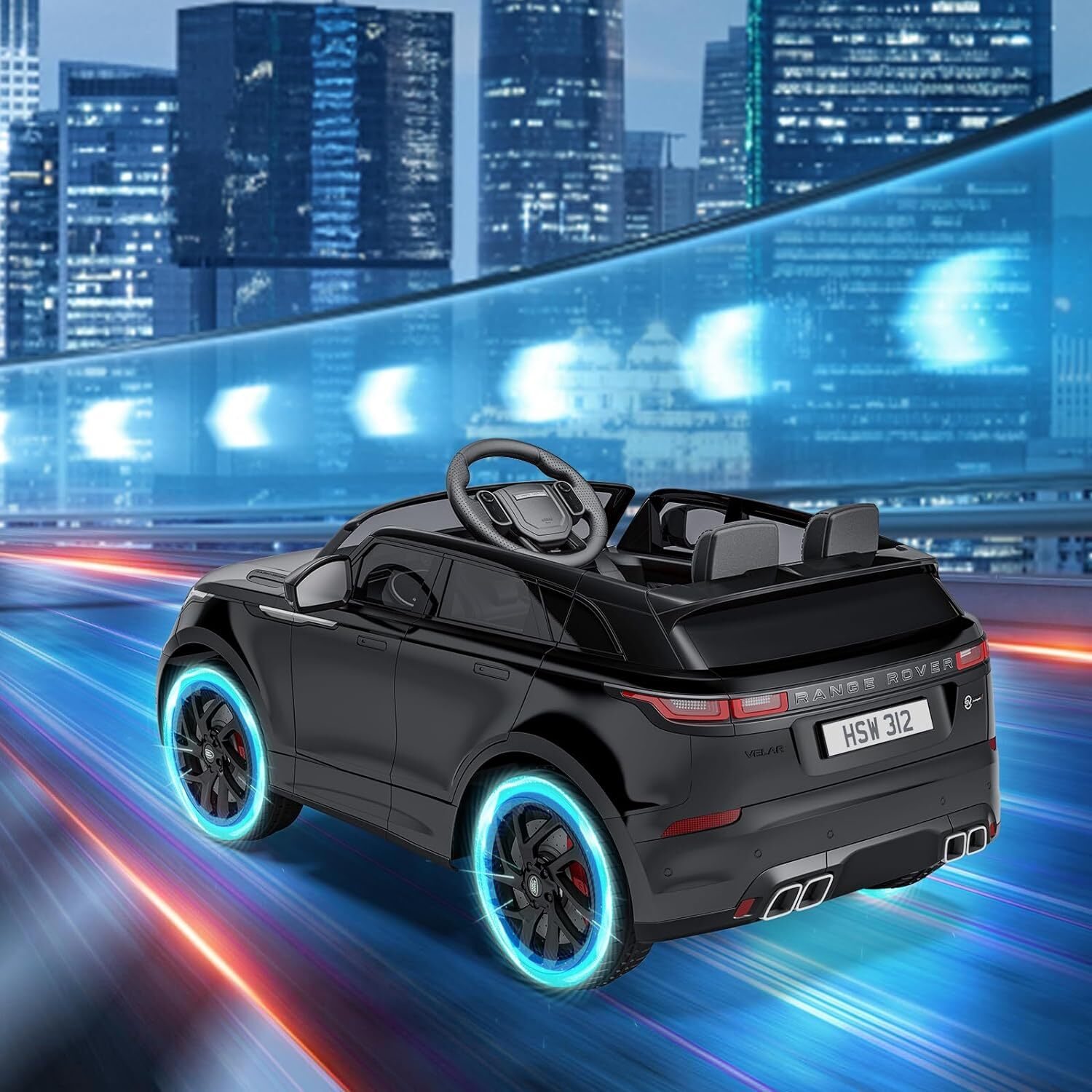 12V Licensed Land Rover Ride Electric Car for Kids with Parent Remote Control