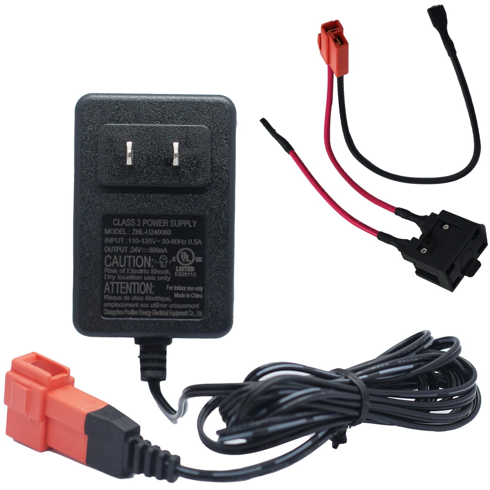 24V Charger For Ride On Toys Car 28.8V Battery Wire Harness Kids Electric