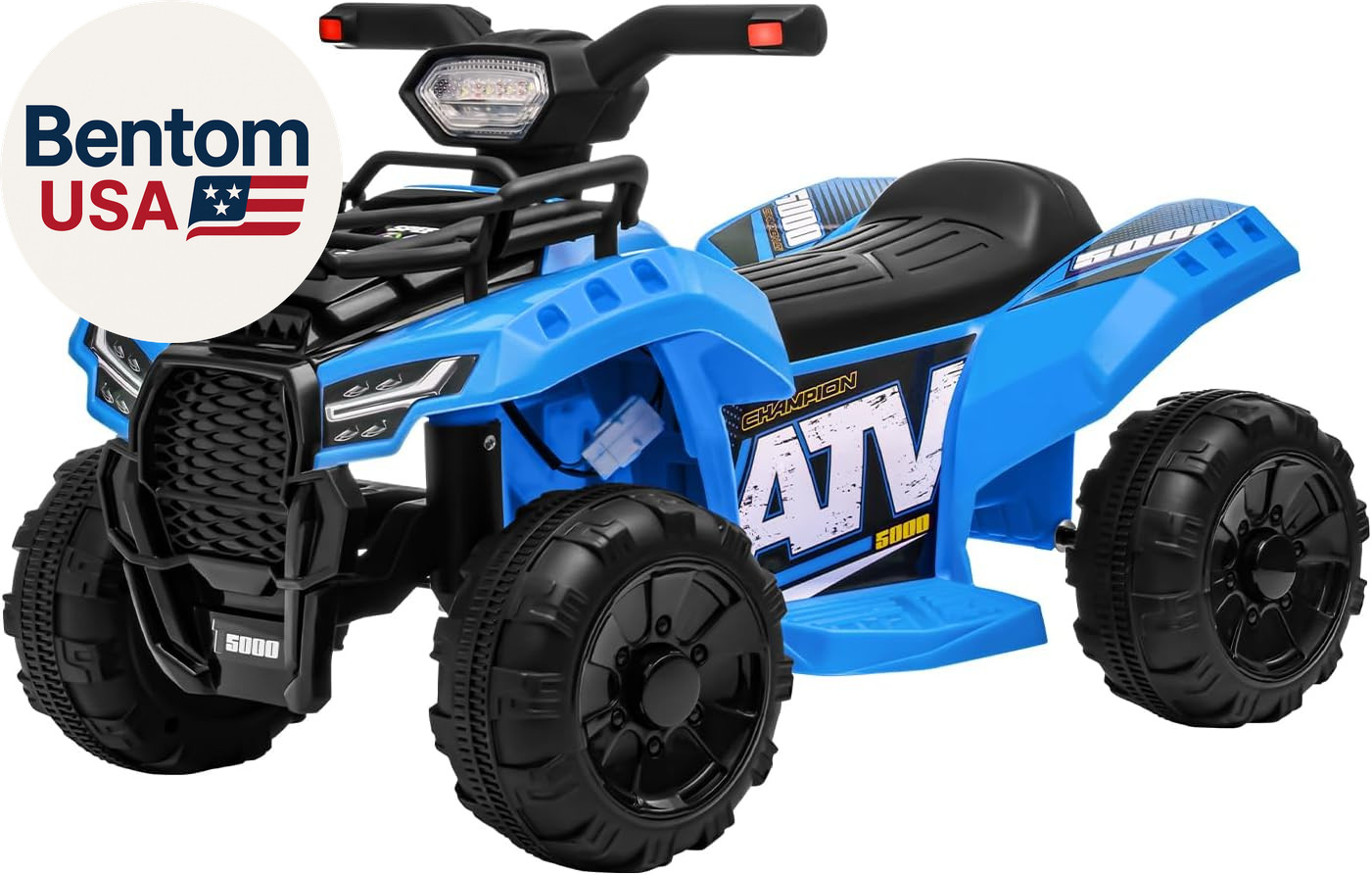 ATV for Kids, 6V Battery Powered Toddler 4 Wheeler W/Music, Light, 1.2Mph Max Sp