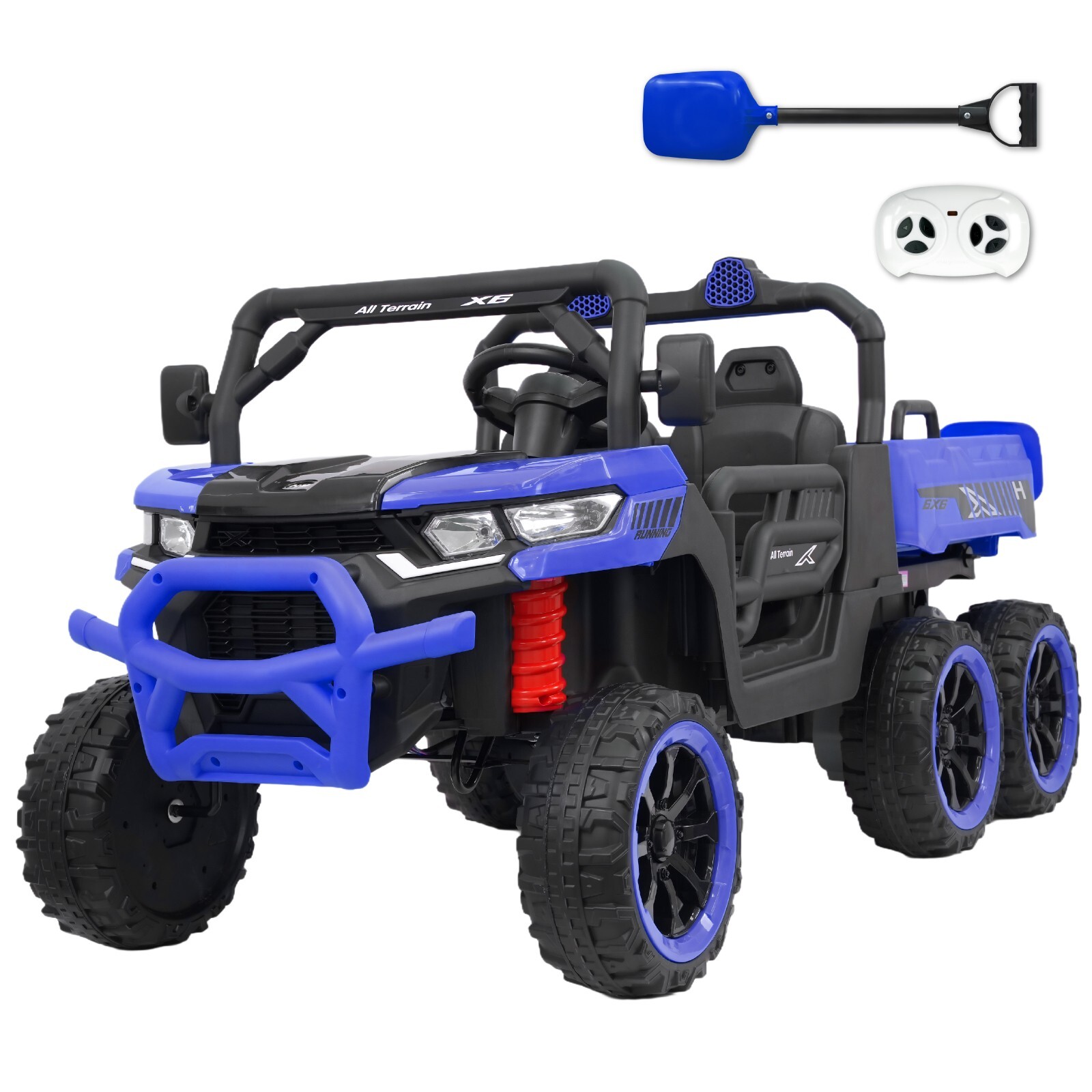 24V Kids Electric Car Ride on Dump Bed Truck Battery Power Wheels Toy w/Remote