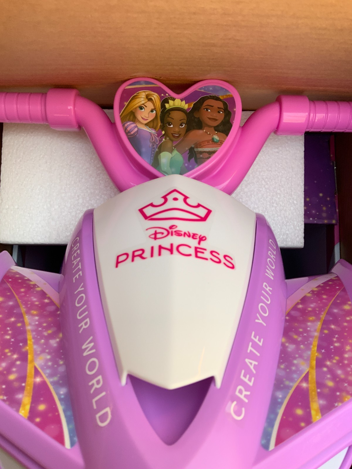 Hyper Girls’ Disney Princess 6V Battery-Powered Ride-On Quad, Age 18-36 Months