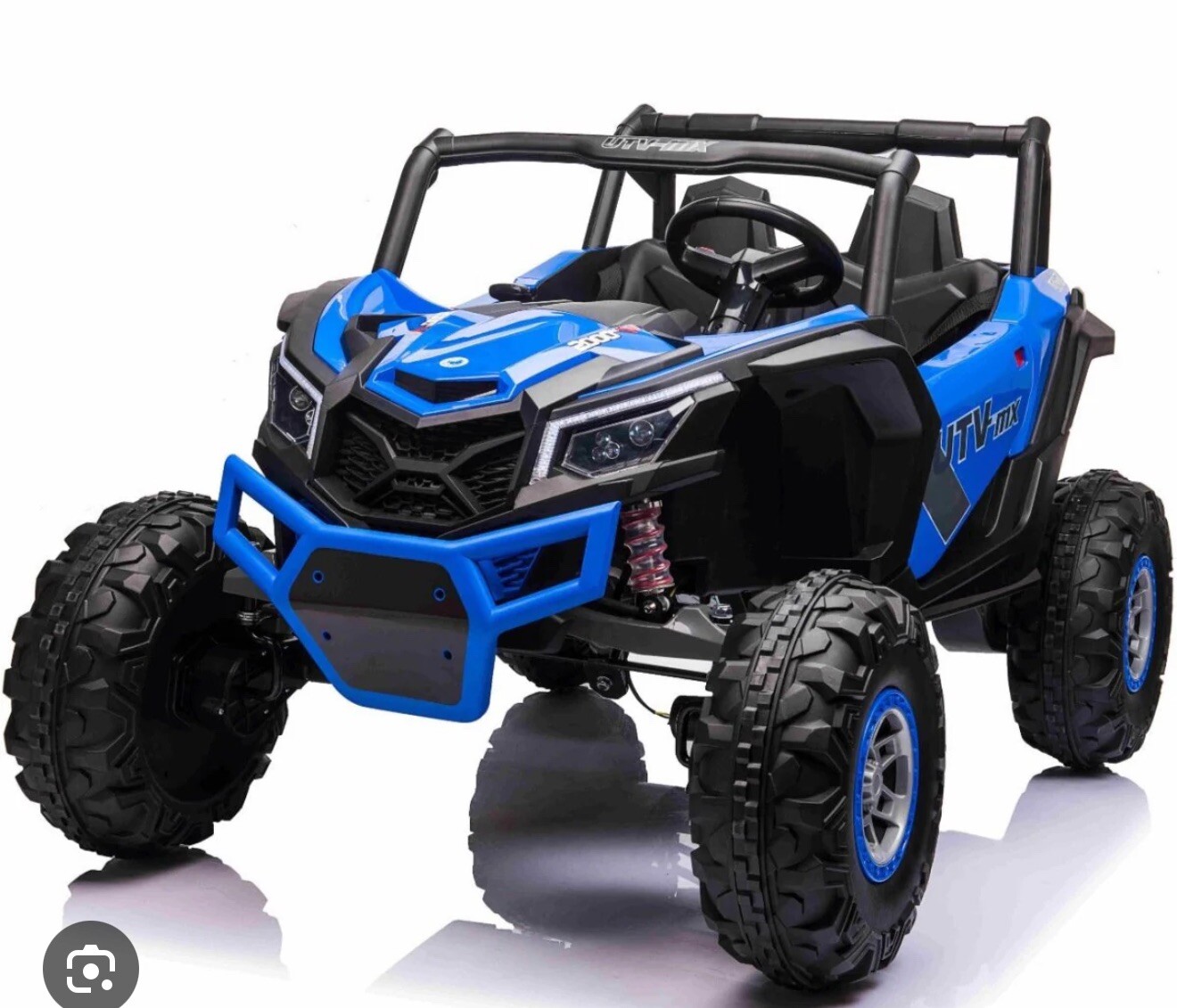 MX-UTV Buggy 2 Seat MP4 24V Drive Kids Battery Powered Electric Car w/Remote
