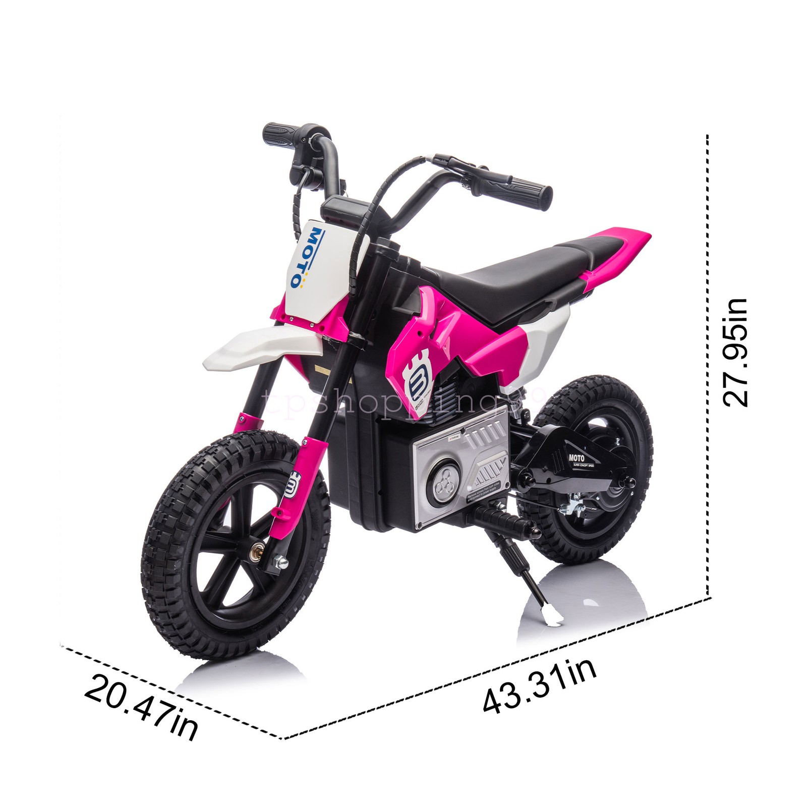 24V Electric Motorcycle Kids Ride On Toy Motocross 200W 9.32MPH For Kids 5-15