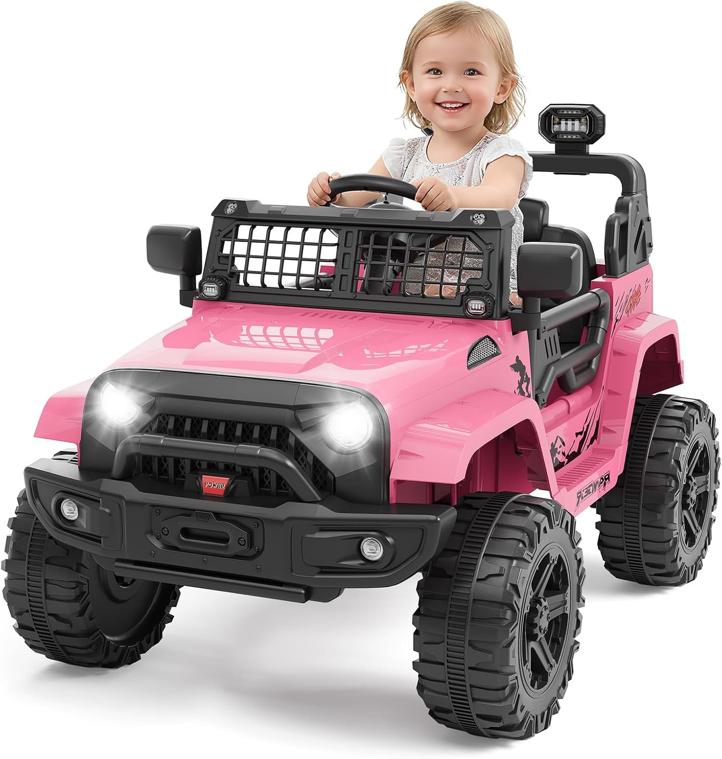 12V Kids Electric Ride-On Truck with Parent Remote Control | Spring Suspension &