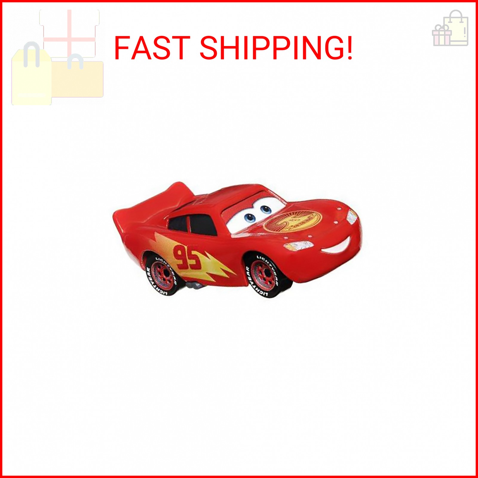 Disney Pixar Cars Road Trip Lightning McQueen 1:55 Scale