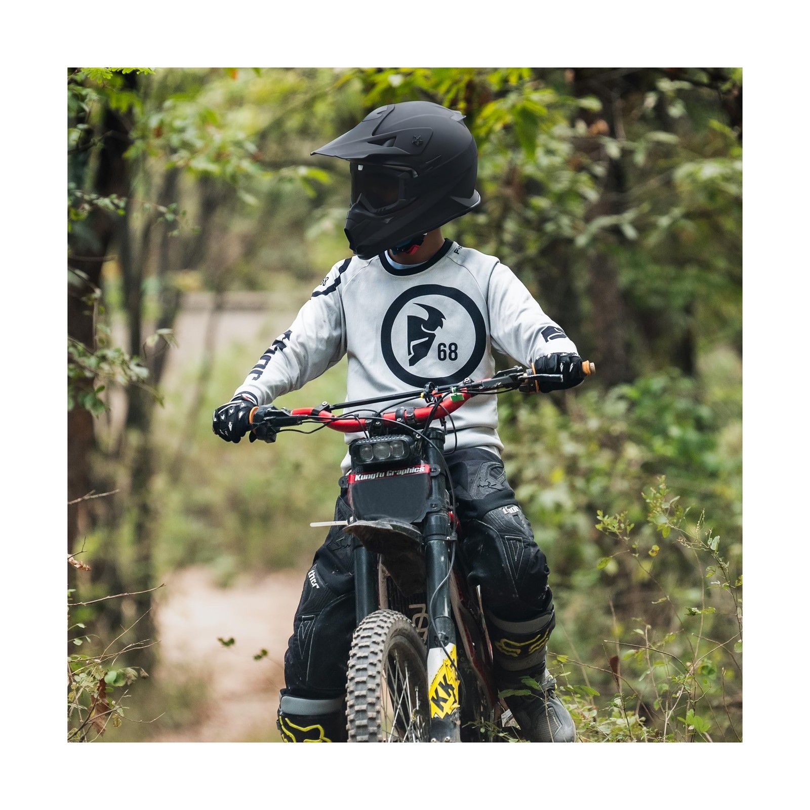 Kids Dirt Bike Helmets Youth ATV Helmet, Kids Motocross Helmet for Off Road, …