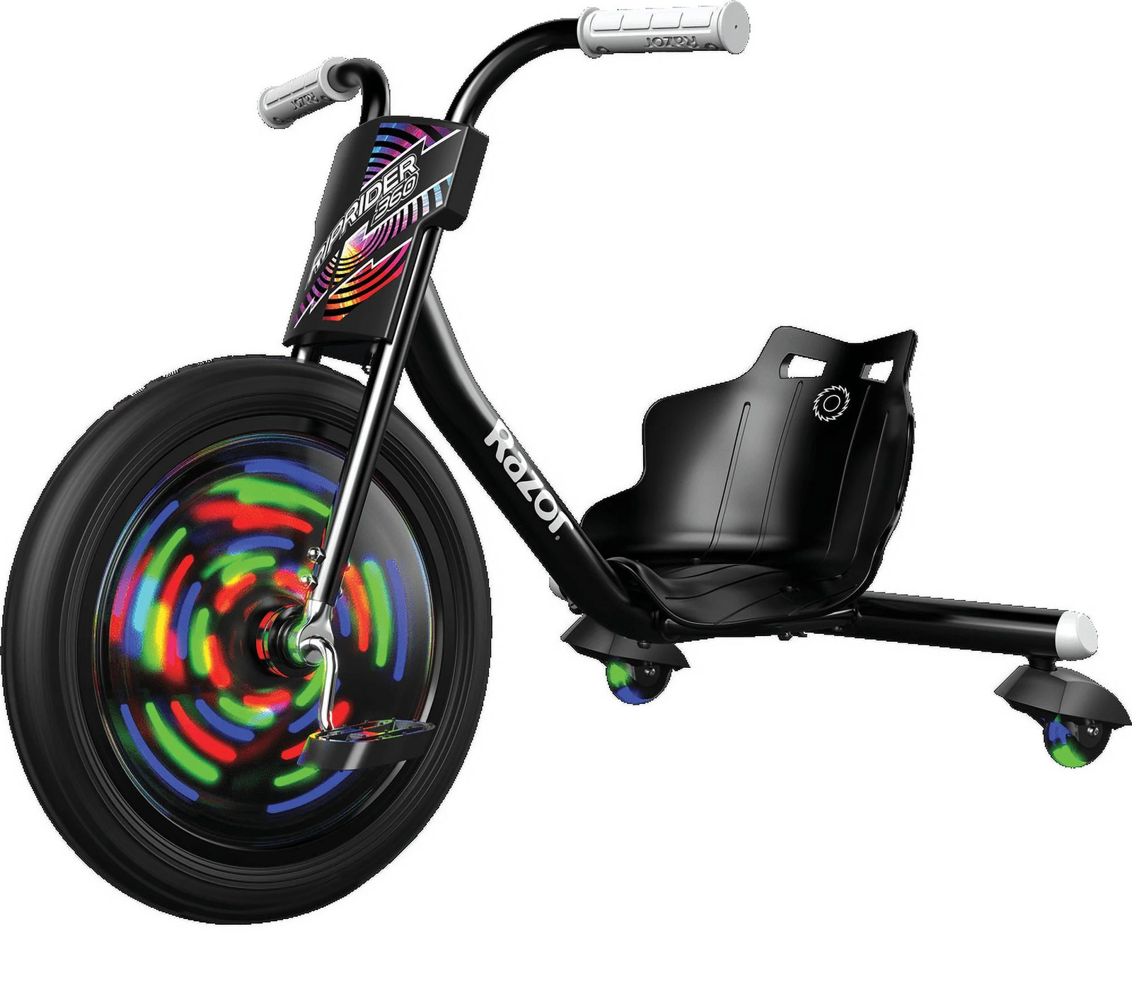 Kids Ride On Toy 3 Wheeled Drift Trike Bicycle LED Lights 360 Degree Spinning
