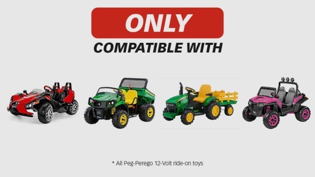 12V Replacement Battery for Peg-Perego Ride-On Toys | Safe, Reliable Power
