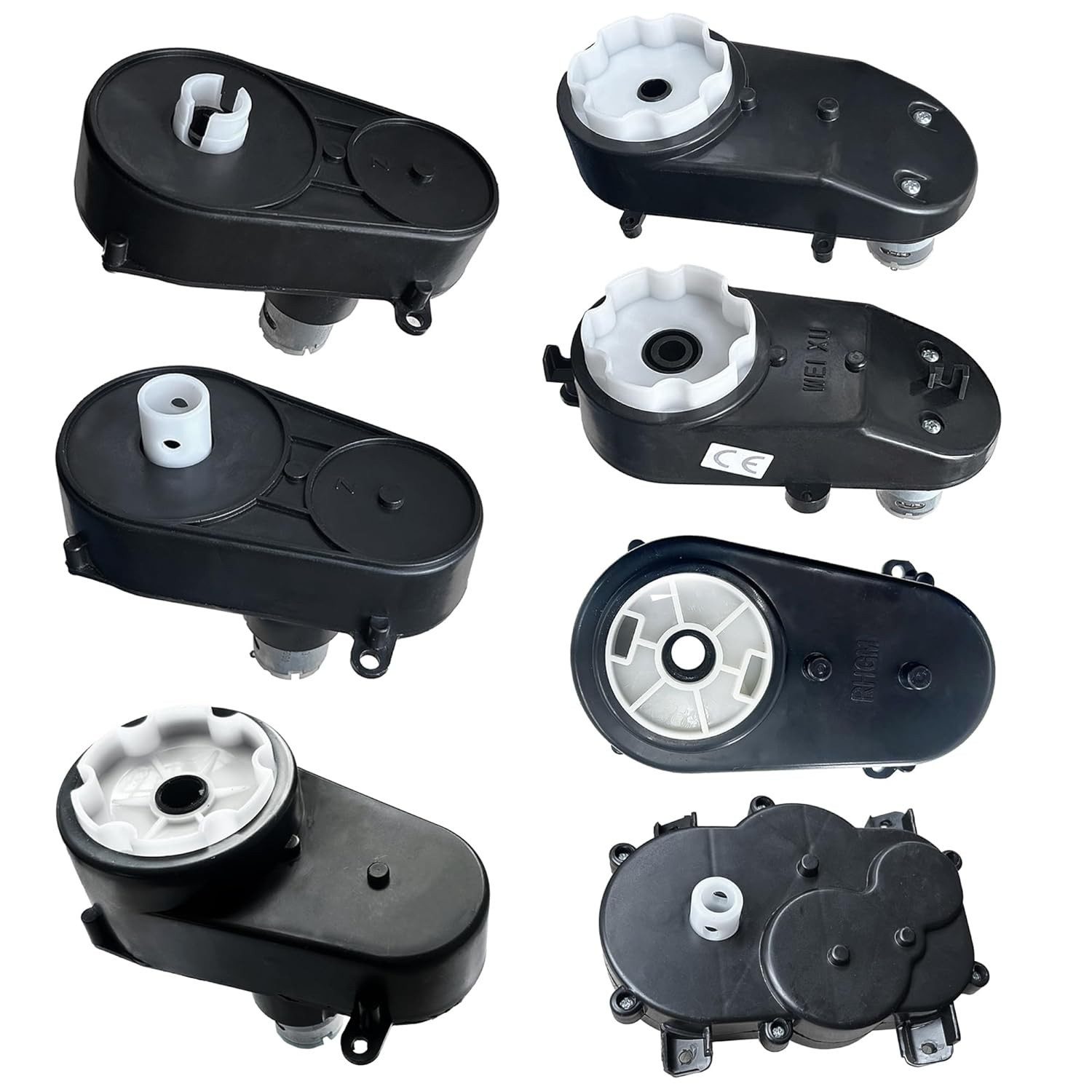 12Volt 24Volt Steering Wheel Motor Gearbox for Kid’s Power Wheels Ride on Toy…