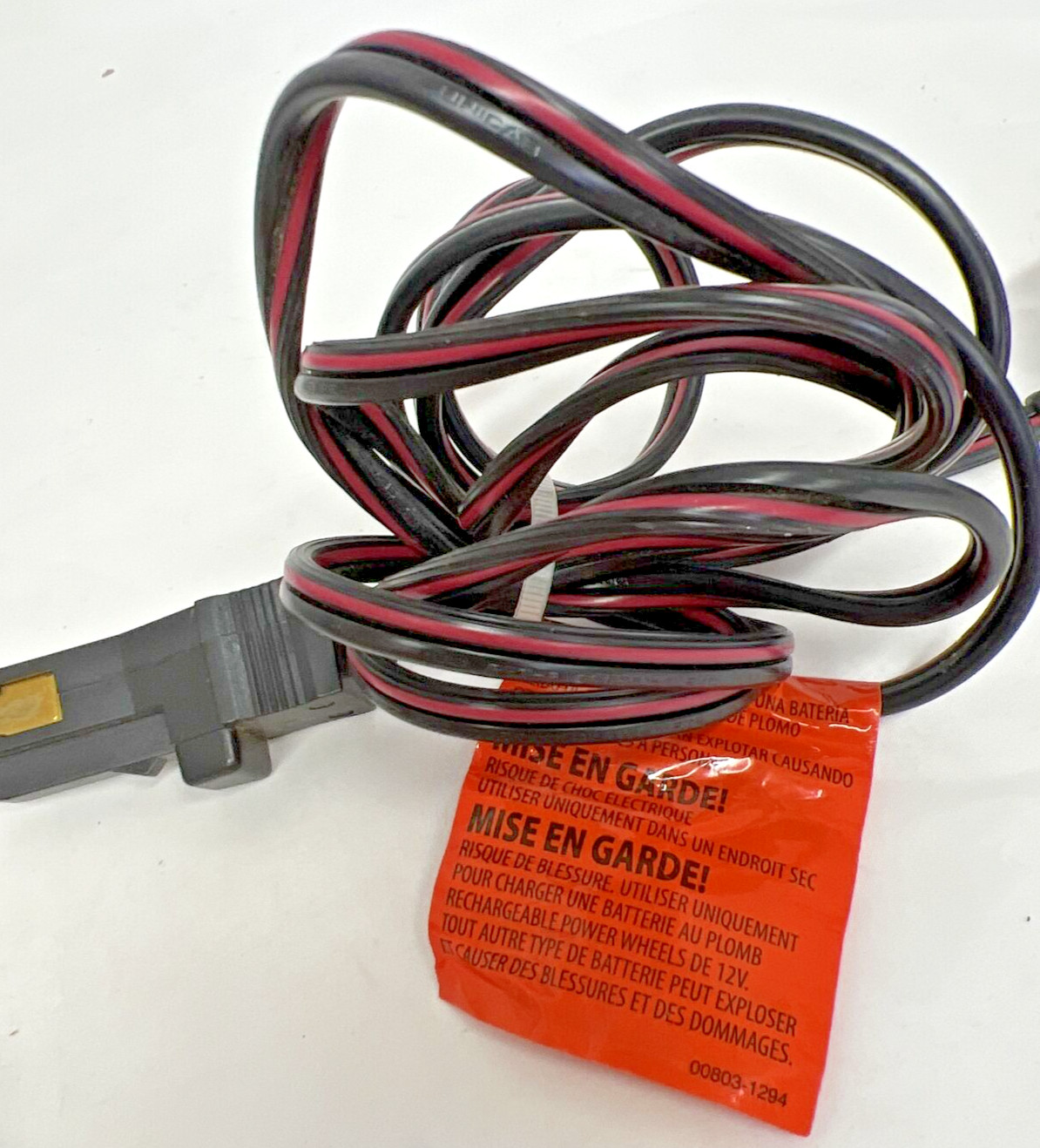Fisher Price Power Wheels Car Battery Charger Cord Class 2 Model 00801-1778