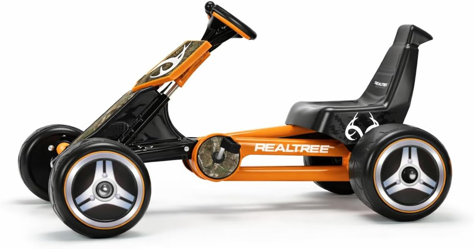 Realtree Officially Licensed Pedal Go Kart for Kids Ages 3–6 | Toddler Ride-On T