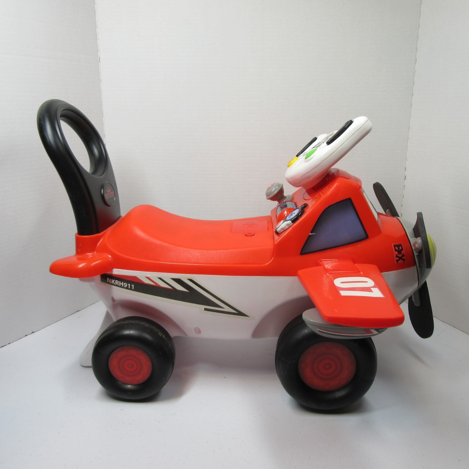 Kiddieland Disney Planes Fire & Rescue Ride On Toy Dusty Crophopper With Sounds