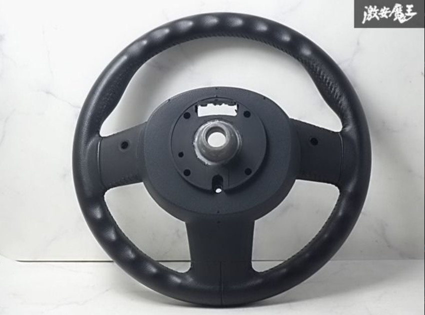 MINI Genuine R56 3-Door Leather Steering Wheel Used From Japan