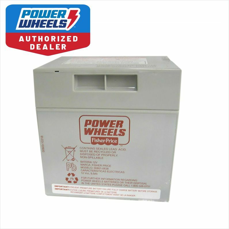 Power Wheels BBF03 Fisher Price Hot Wheels Jeep Gray 12 Volt Battery Genuine