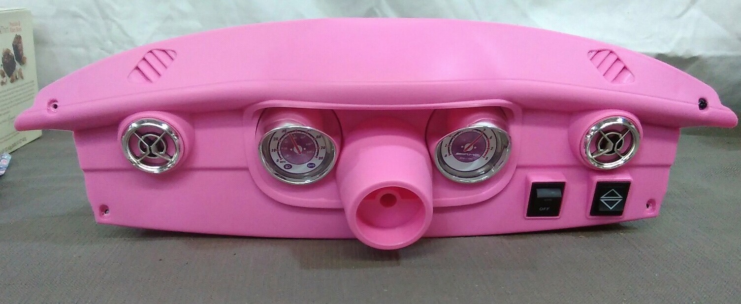 Power Wheels Disney princess Mercedes-Benz AMG 45 pink complete Dash assembly