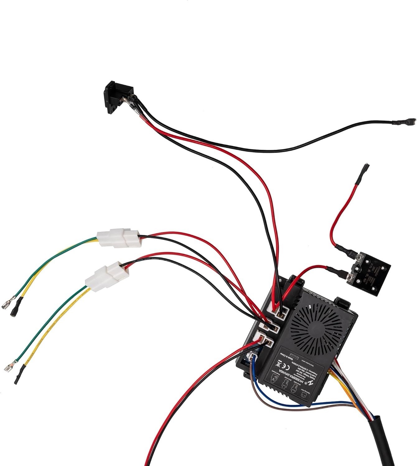 24 Volt Children Electric Car DIY Modified Wires and Switch Kit MISSING REMOTE