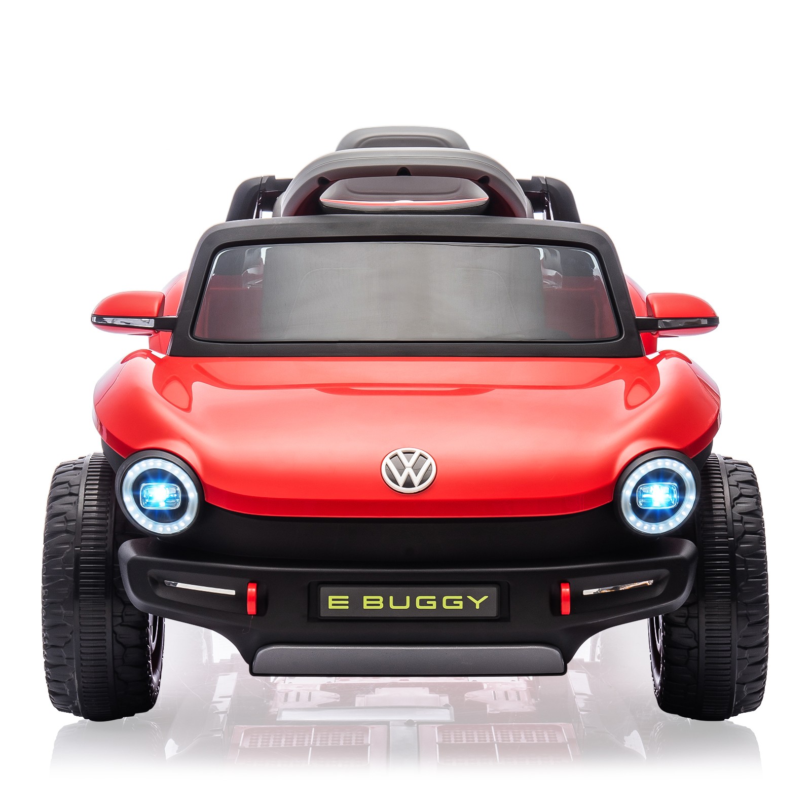 12V Licensed Volkswagen Beetle Kids Ride On Car Remote LED USB Horn Music