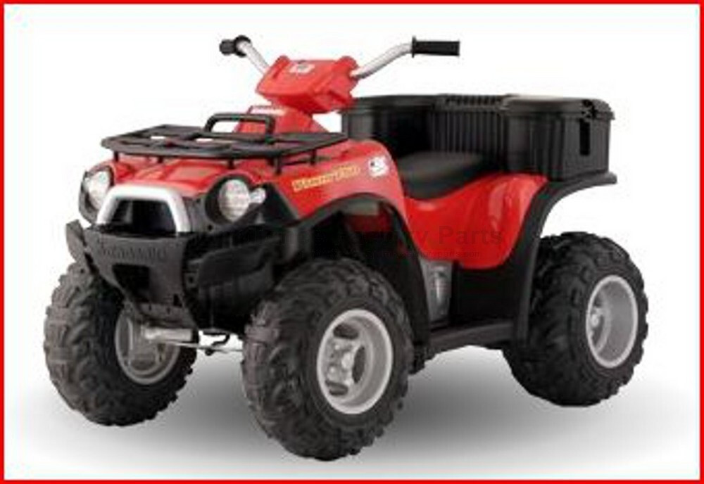 NEW Power Wheels N9731 Kawasaki Brute Force Replacement Rear Wheel