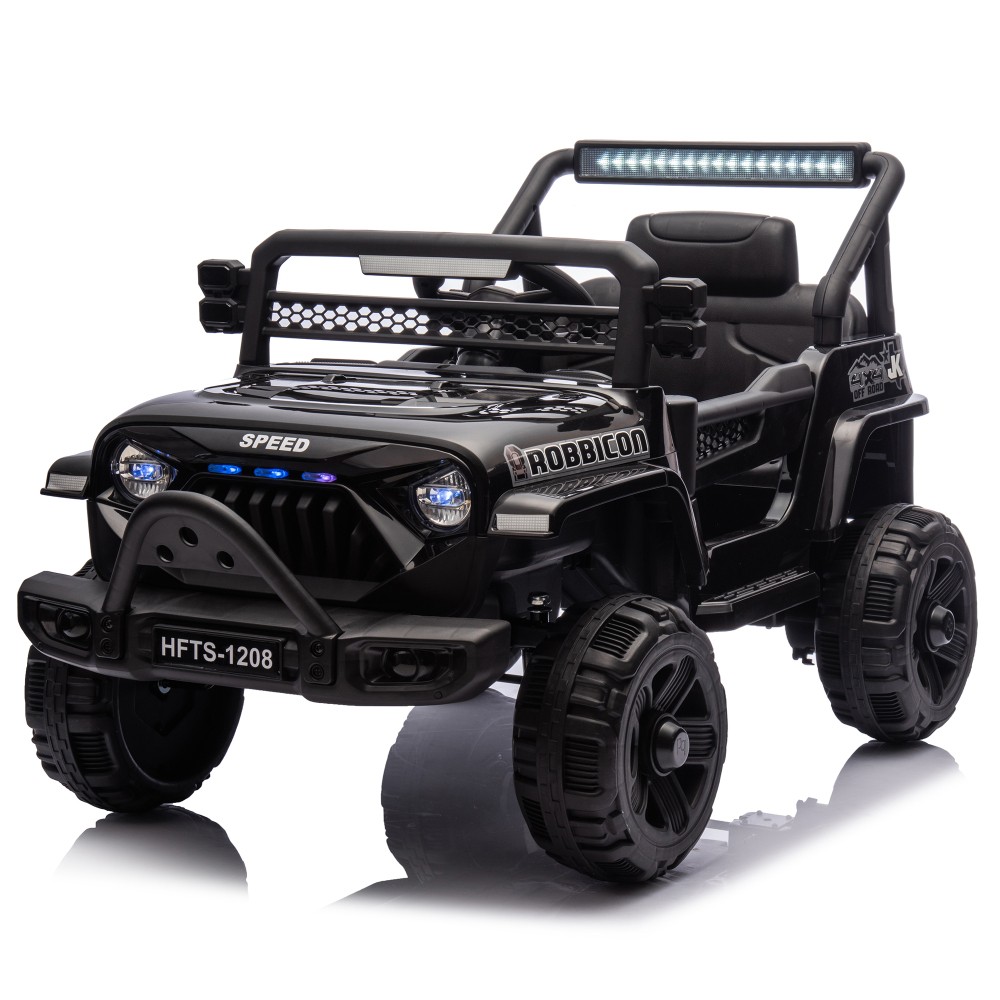 12V Kids Ride On Electric Truck with Parent Control, 2WD, Four-Wheel Suspensi…