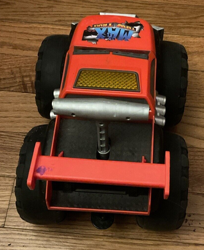 MAX Tow Truck 200lbs Red Electronic Talking Jakks Pacific 2014 TOW DOESN’T WORK