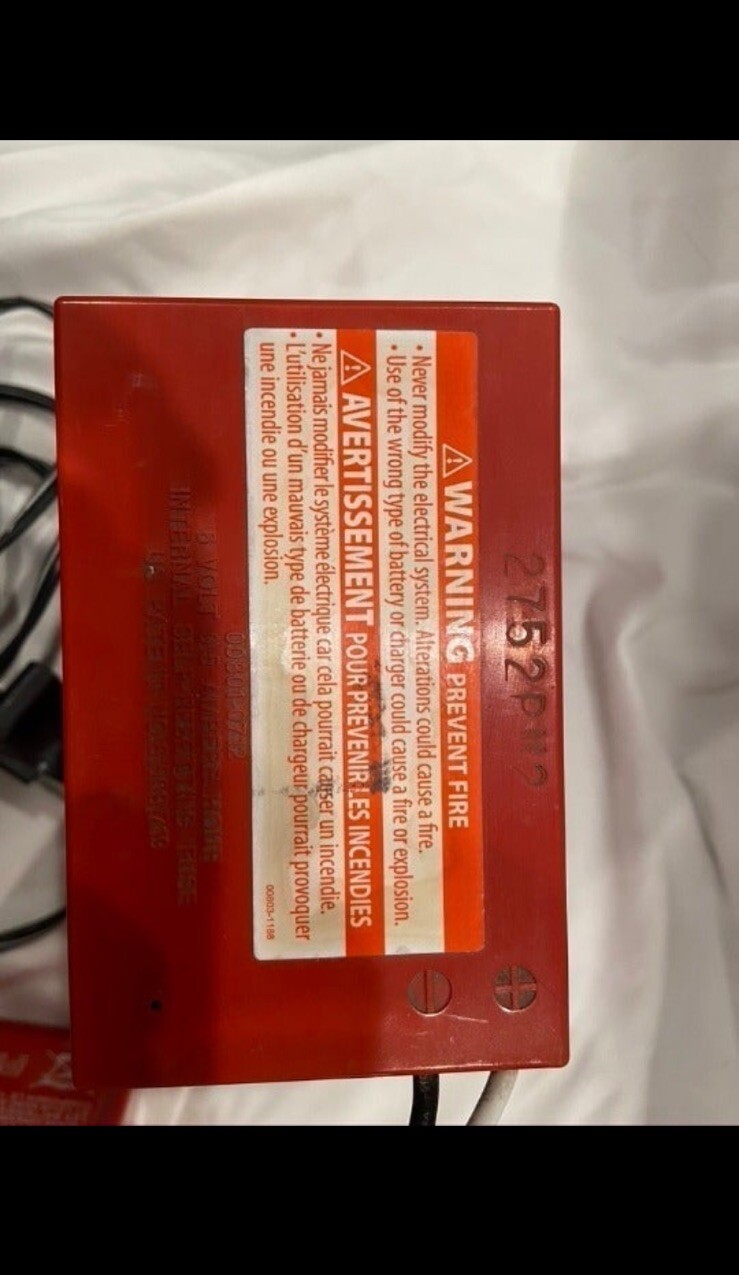 Power Wheels 6 Volt Rechargeable Battery – Red