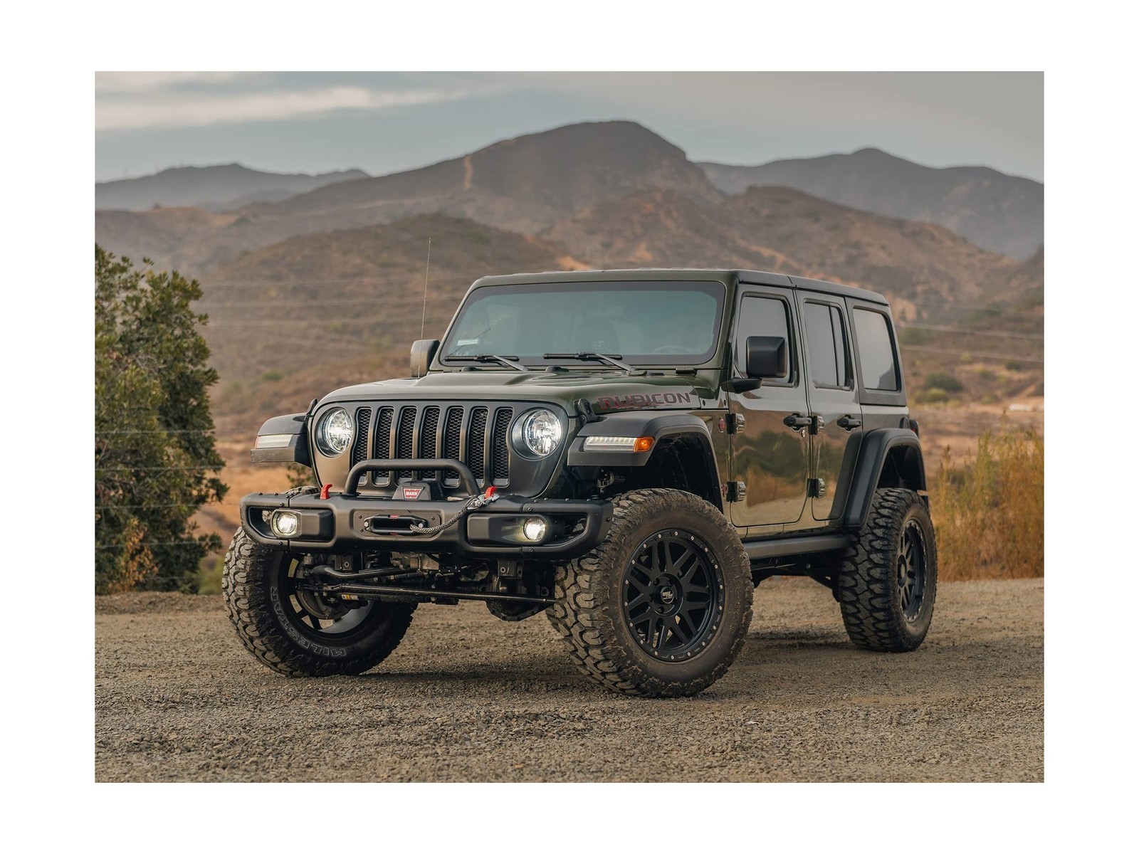 RockTrix RT110 20 inch Wheel Compatible with Jeep Wrangler JK JL 20×9 5×5 Whe…