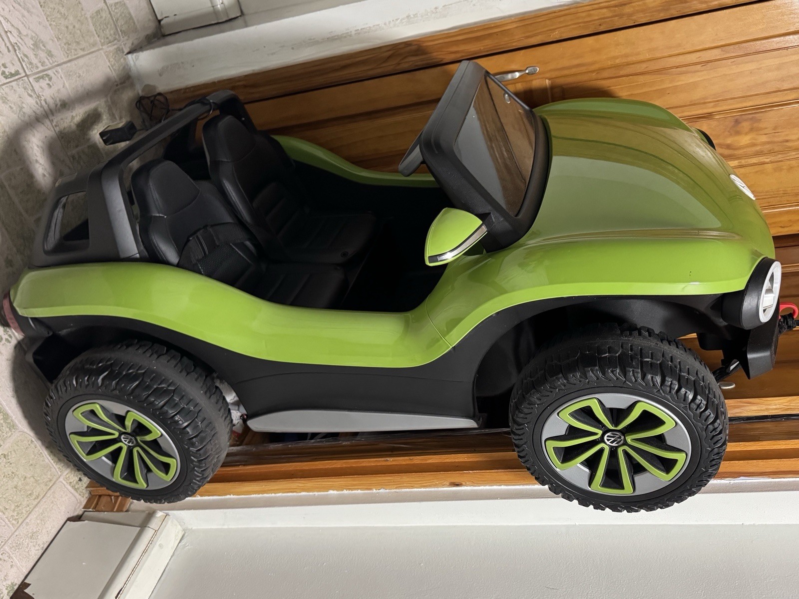 2 seats Volkswagen E-Buggy 12v Toy Car for Ages 3-7