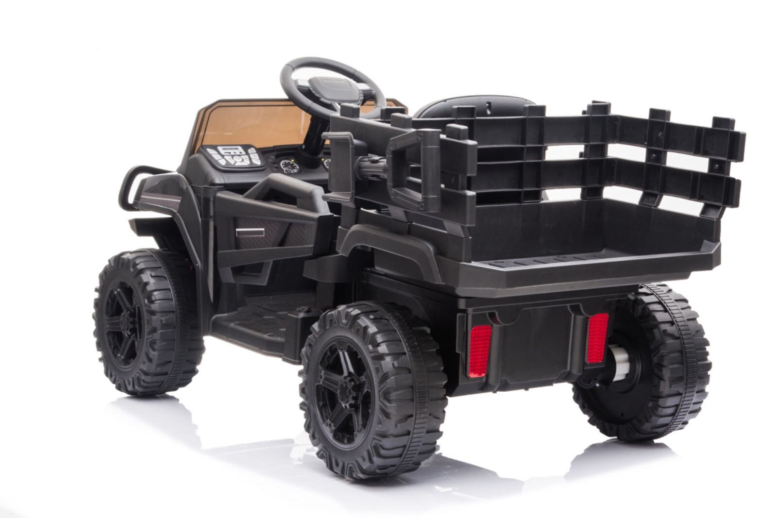 Farm Truck 12V Battery Powered Electric Vehicle Ride On with Trailer 3 colors
