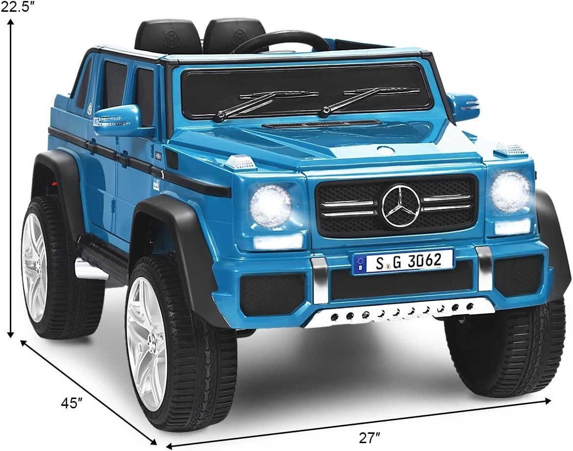 Licensed Mercedes-Benz Maybach 12V Ride On Car for Kids – Remote Controlled Fun