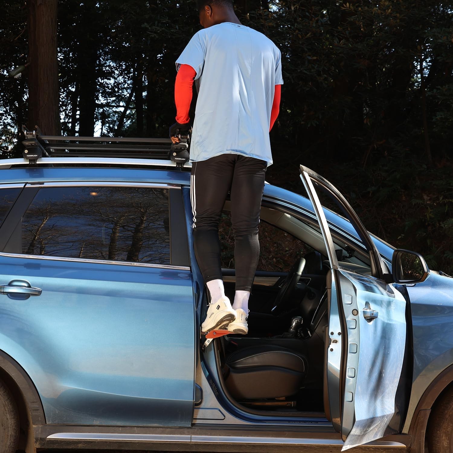 Foldable Car Door Step Stand for SUV