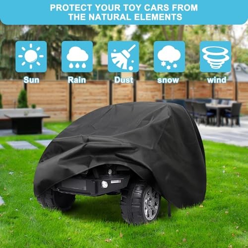 Kids Ride-On Toy Car Cover, Outdoor Wrapper Resistant 52″ x 28″ x 24″