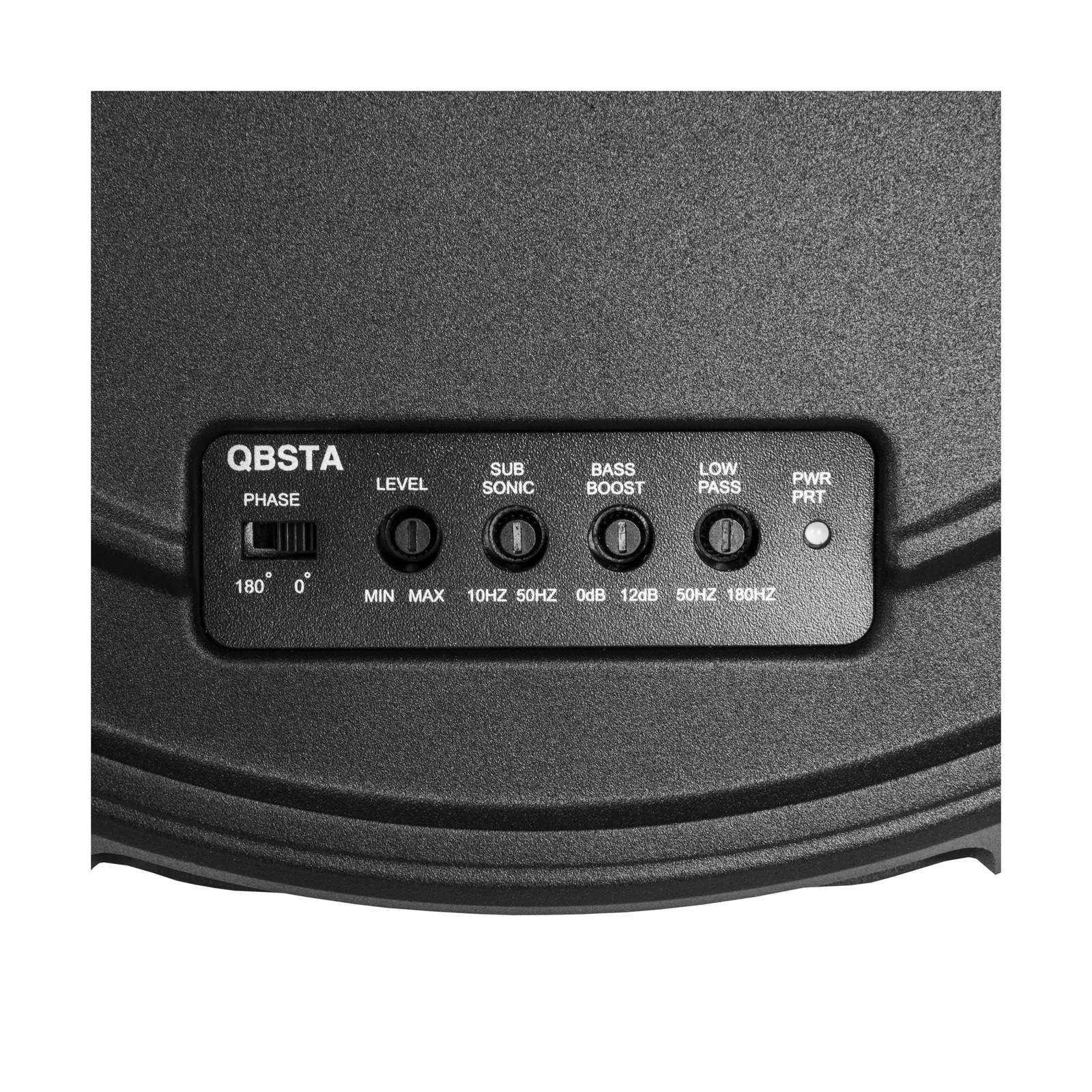 NVX QBSTA 900W Max (300W RMS) 11″ Powered Spare Tire Subwoofer Box with Built…