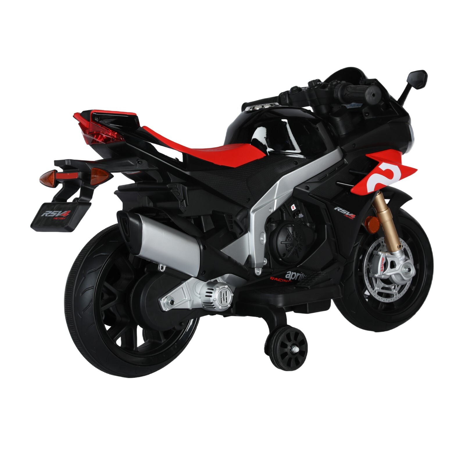 6V Kids Electric Motorcycle Ride on Toy Toddler Motorbike w/Headlights Bluetooth
