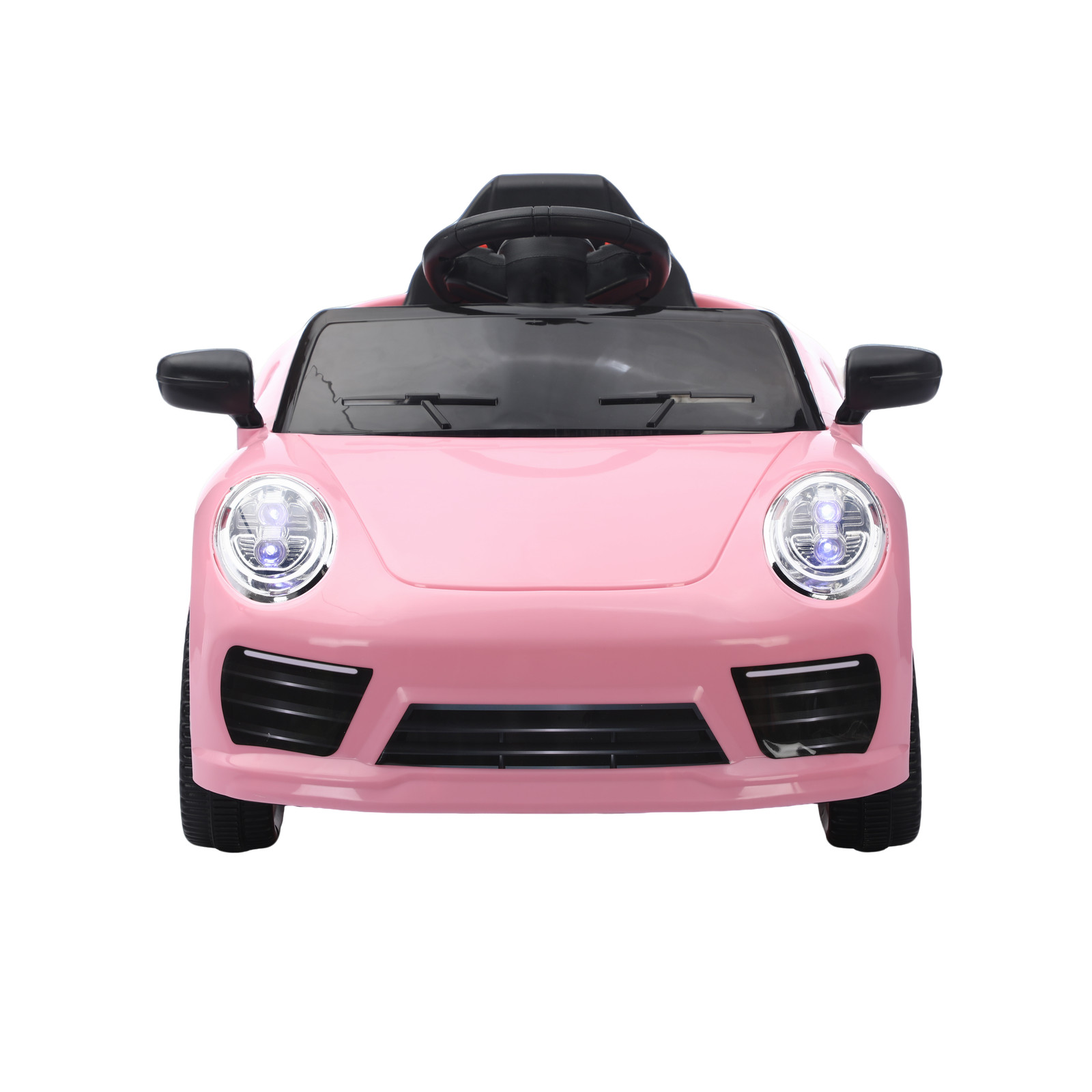 Ride on car Kids Electric Car Riding Toys for Kids W/Remote Control Swing Pink