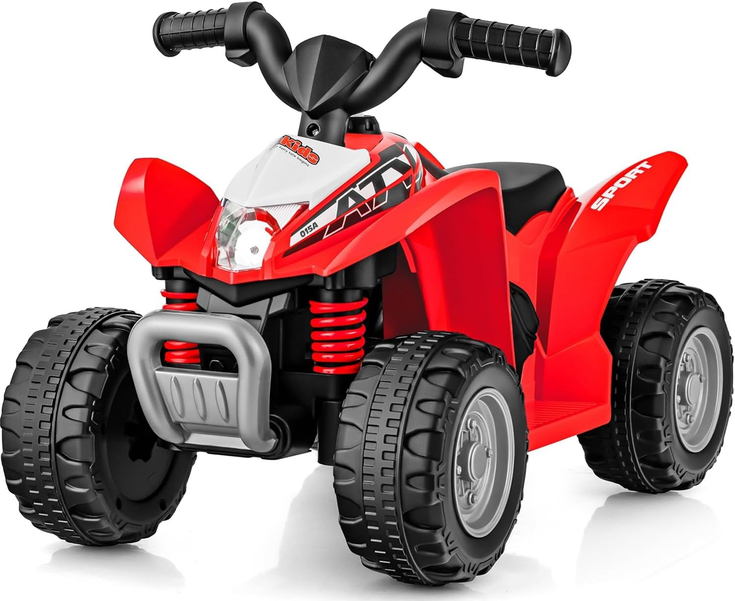 Kids Ride on ATV, 6V Electric Vehicle for Toddlers, 4 Wheeler Battery Powered Mo