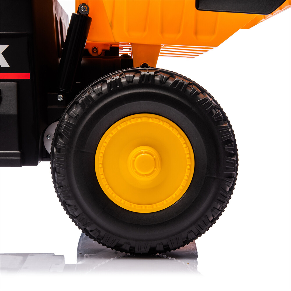 12V Kids Ride On Dump Truck W/ Remote Control 1.24-3.11MPH Kids Toy for Aged 3-5