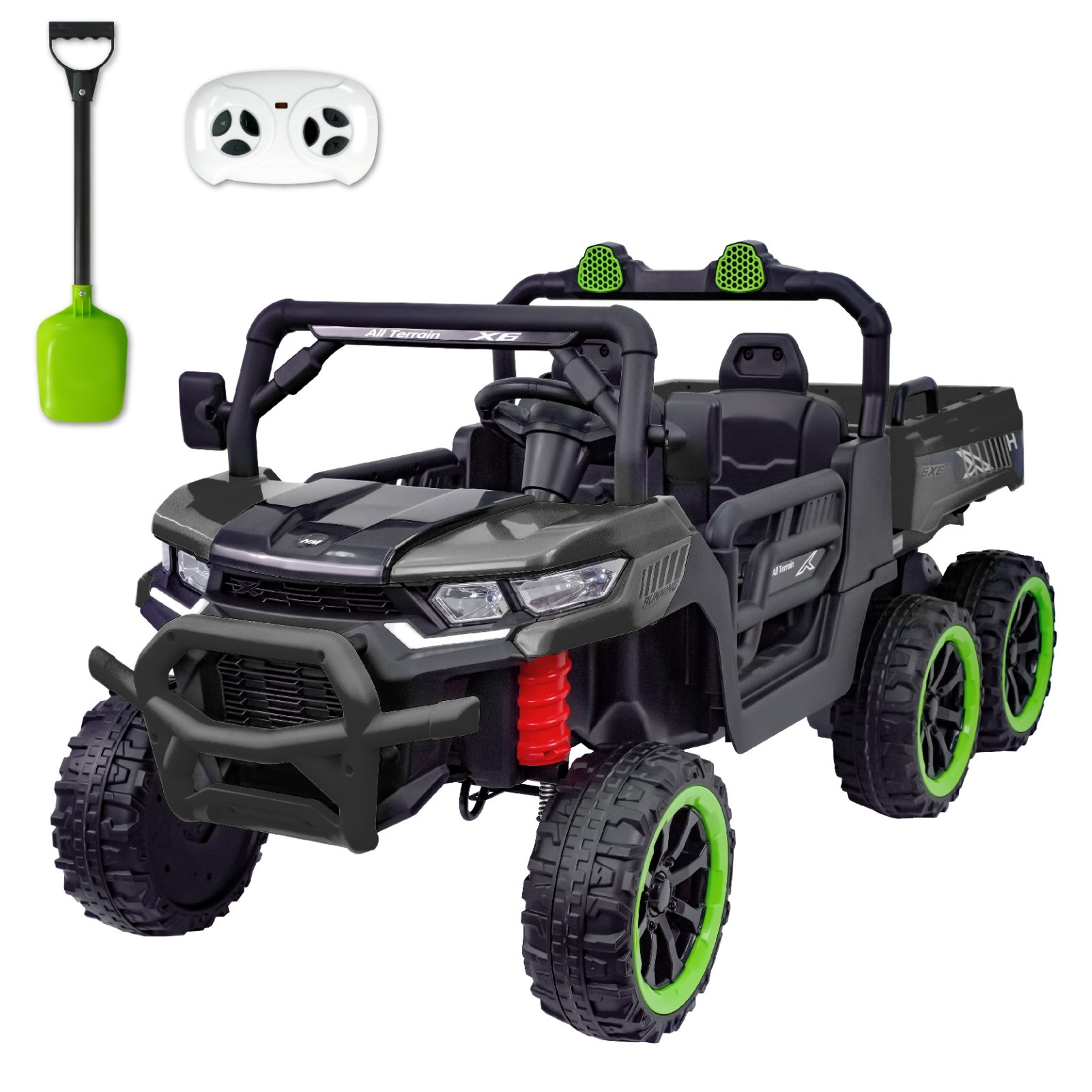 Kids Electric 4/6 Wheeler Car Ride on Toy 3-6 mph Truck Off-road UTV with Remote